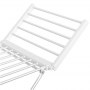 Adler | Foldable electric clothes drying rack | AD 7821 | 220 W | Silver/White | IP22 - 5